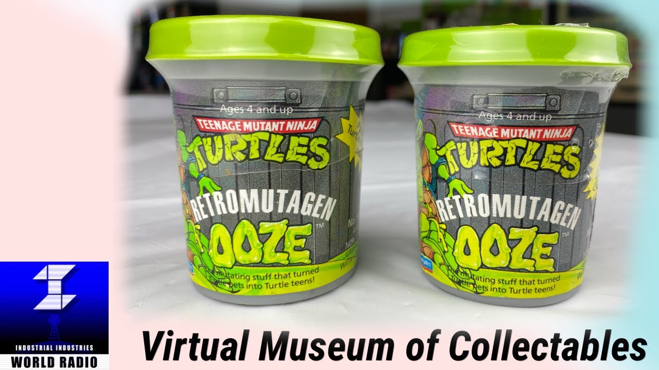Retromutagen Ooze Teenage Mutant Ninja Turtles Slime Toy 1989