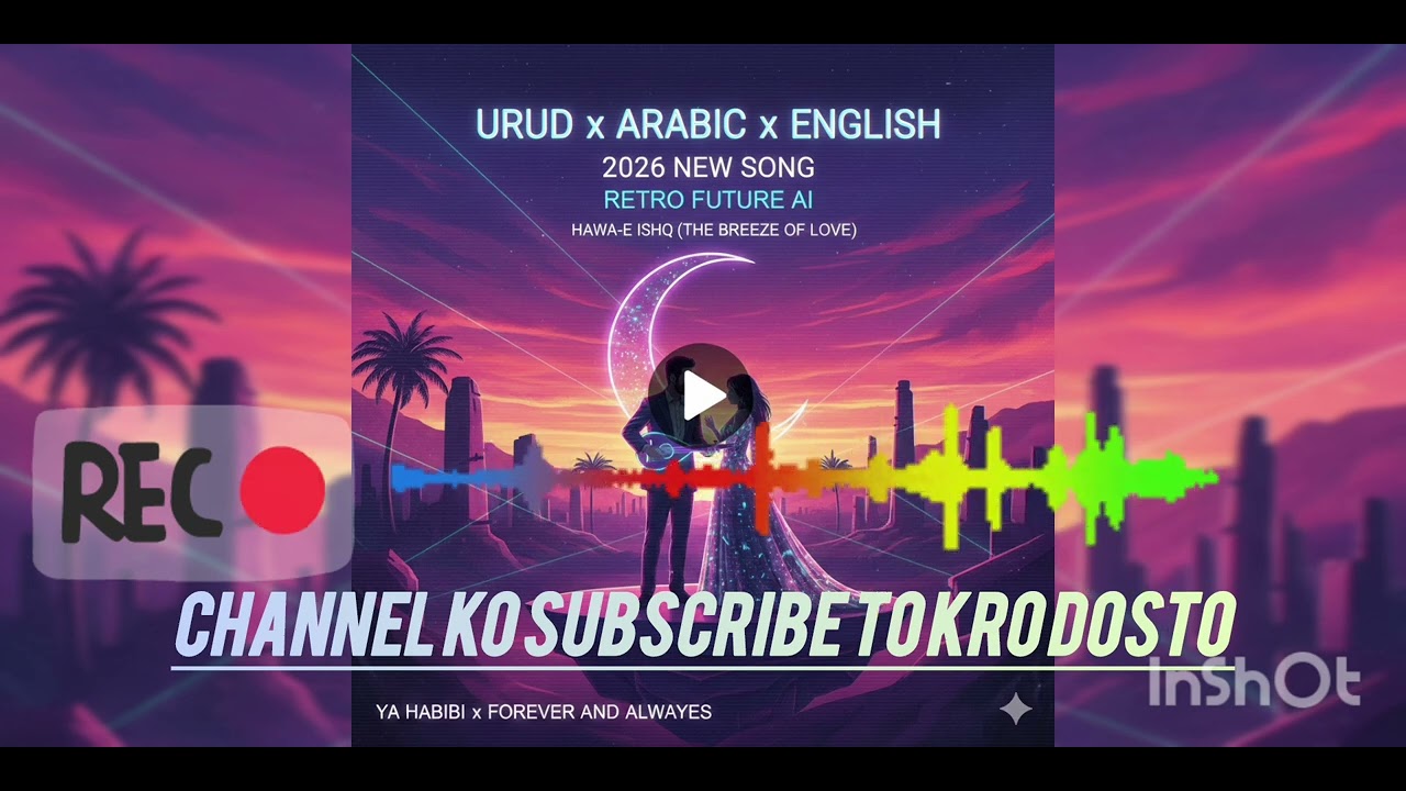 URDU x ARABIC x ENGLISH - Hawa-e-Ishq (Official AI Music Video) | 2026 New Song