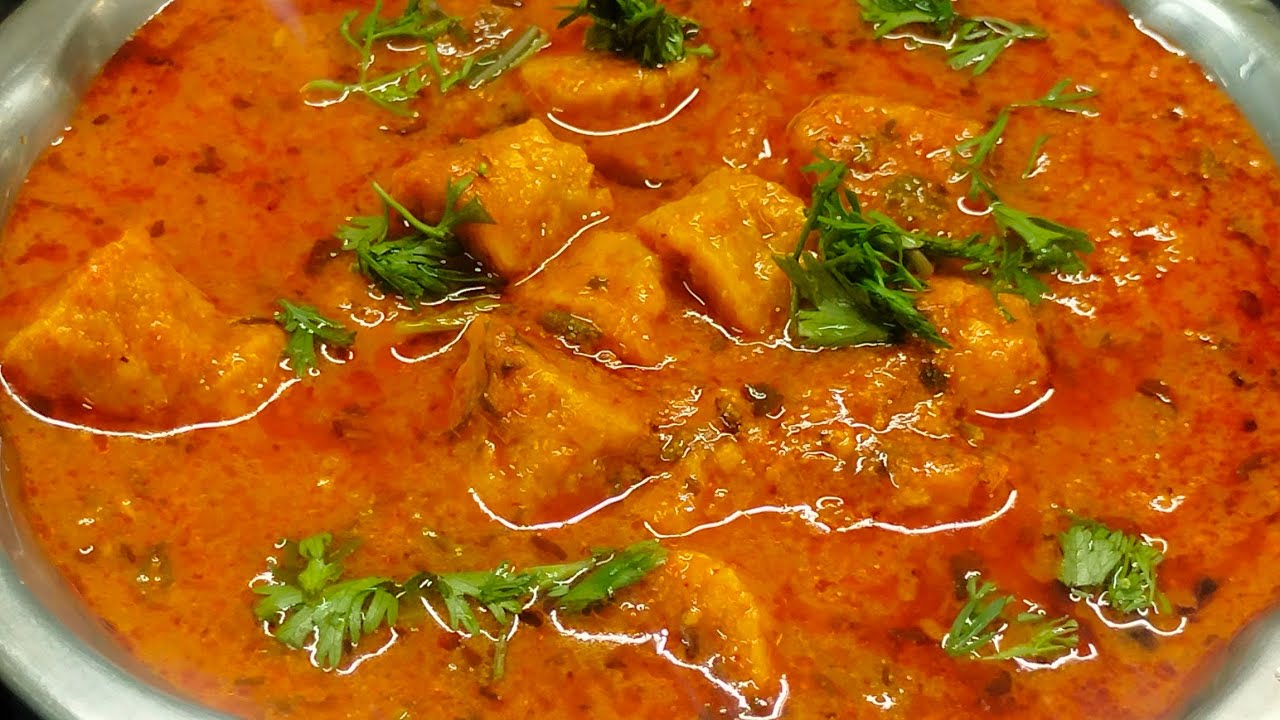 Rajasthan ki prasidh gatte ki sabji |gatte ki sabji 