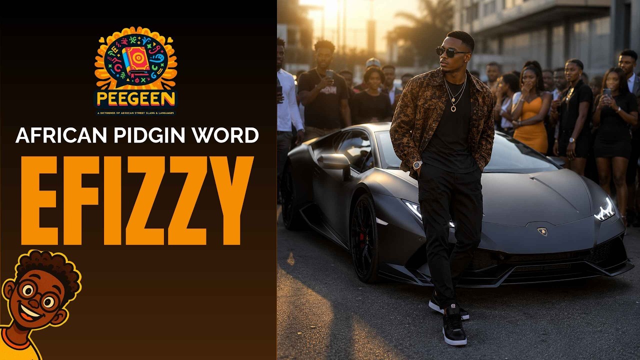 EFIZZY  Nigerian Street Slang for Stylish Flair and Standout Cool