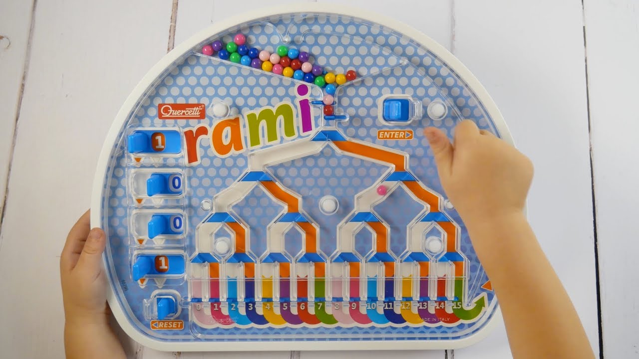 Quercetti: Rami Binary Number Game Review - TheDadLab
