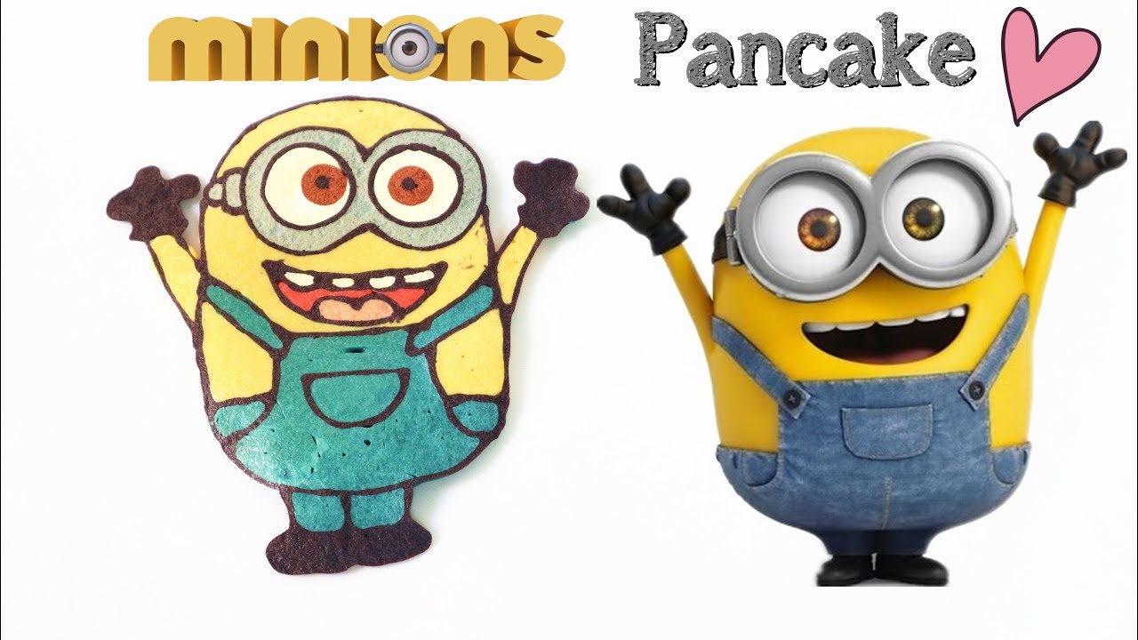 Minions Pancake 迷你兵團鬆餅 | Two Bites Kitchen