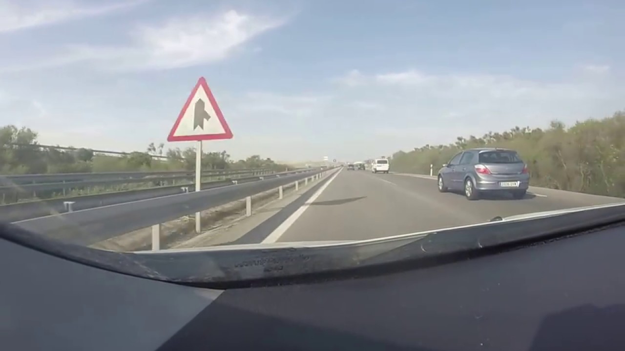 Driving in Rota, Spain