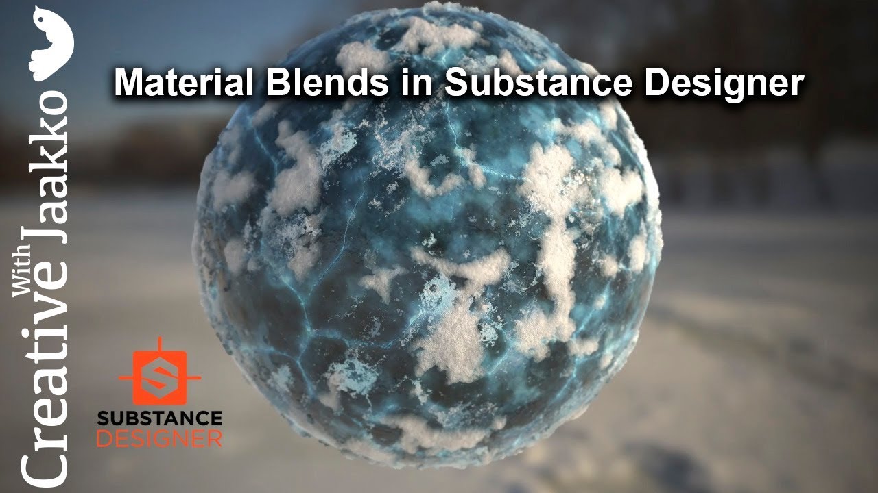 How to Use Material Blend Node in Substance Designer