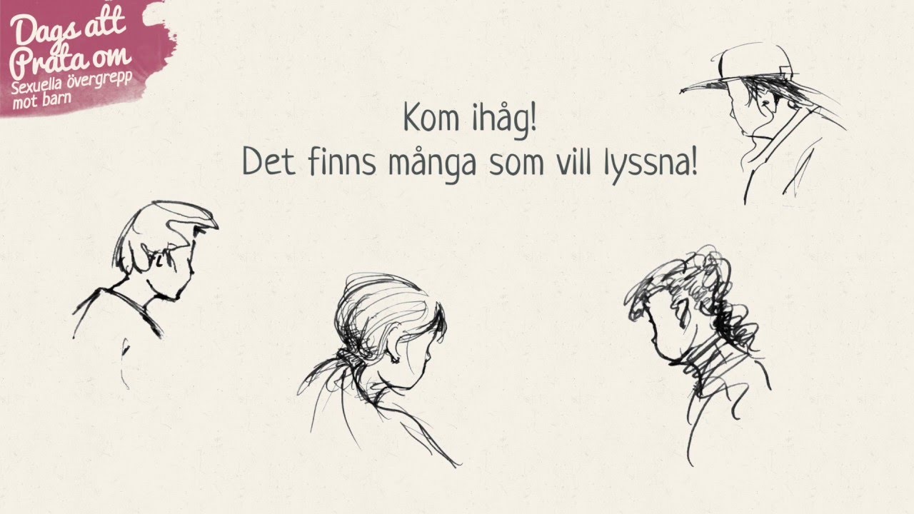 Textad - Dags att prata om, en film för barn om sexuella övergrepp