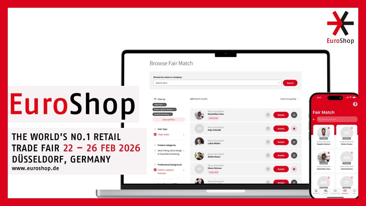EuroShop 2026 - Fair Match the smart way of networking at EuroShop!