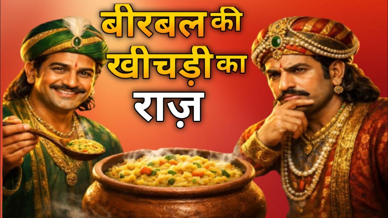 बीरबल की खिचड़ी का सच | अकबर बीरबल की सबसे मशहूर कहानी | Akbar Birbal Story in Hindi