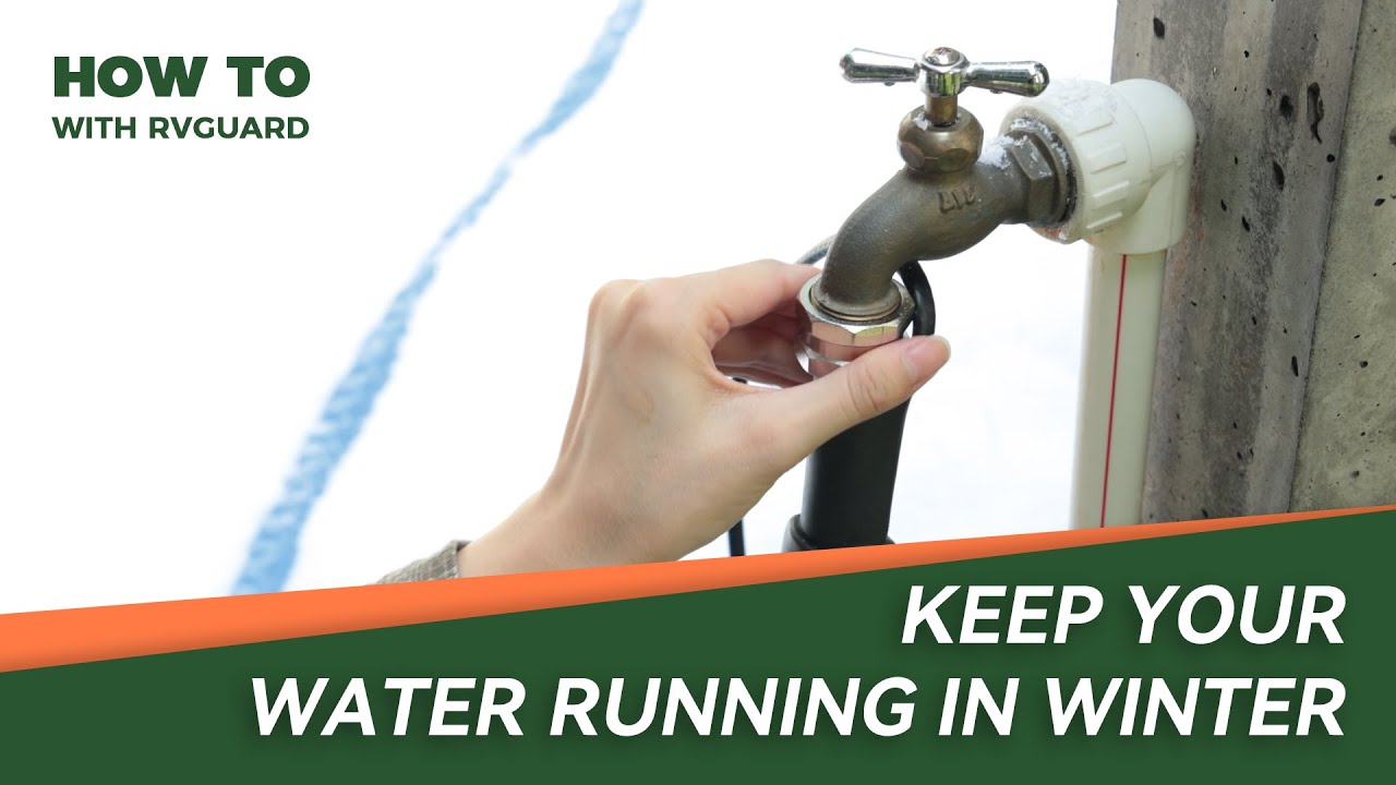 How to Install Your Heated Water Hose for Winter RVing | RVGUARD