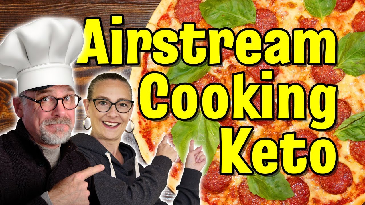 Cooking Fathead Pizza in the Airstream 🍕