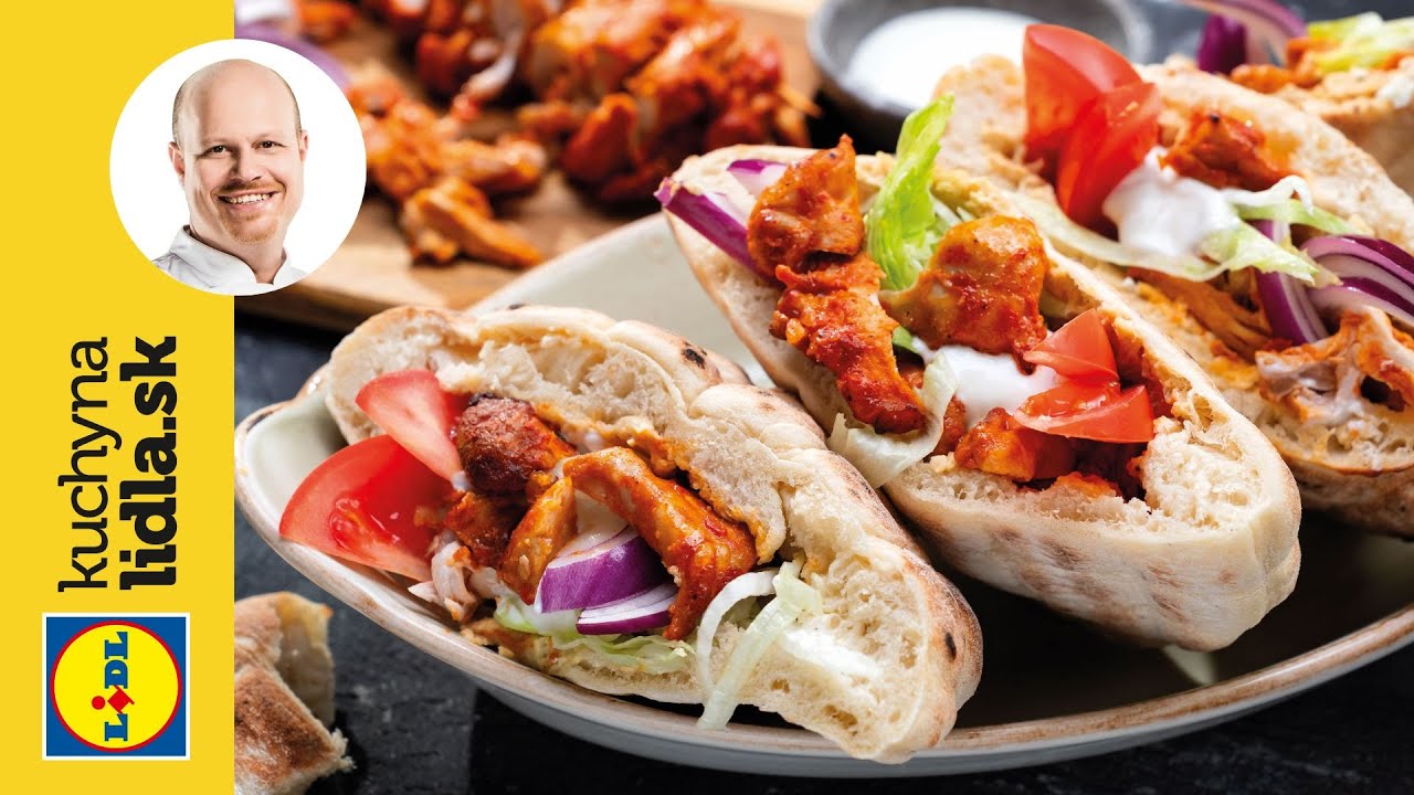 Kurací kebab v pita chlebe 🥙 | Roman Paulus | Kuchyňa Lidla