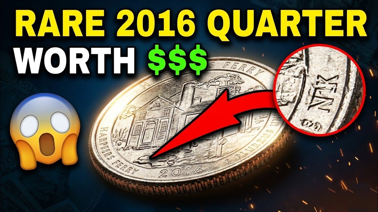 🔥2016 Harpers Ferry Quarter Worth Hundreds Most People Miss This Coin😲🇺🇸