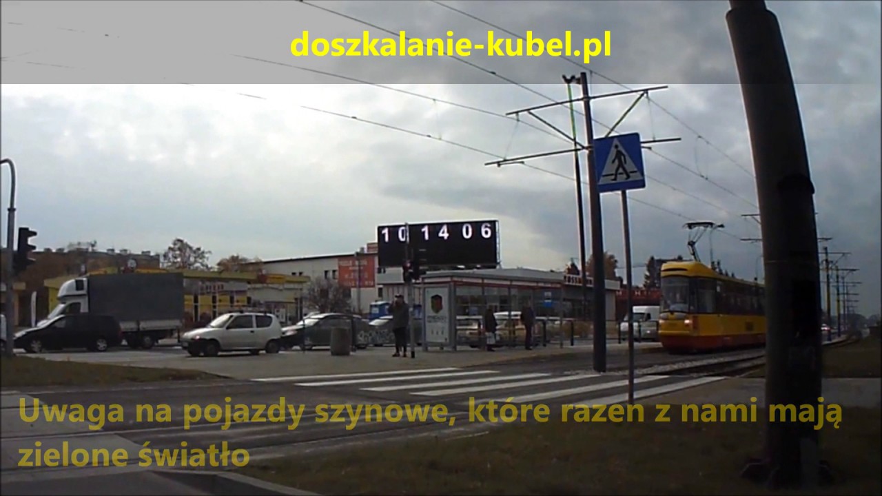 RADAROWA. Wyjazd z WORD w lewo, Hynka, Żwirki i Wigury