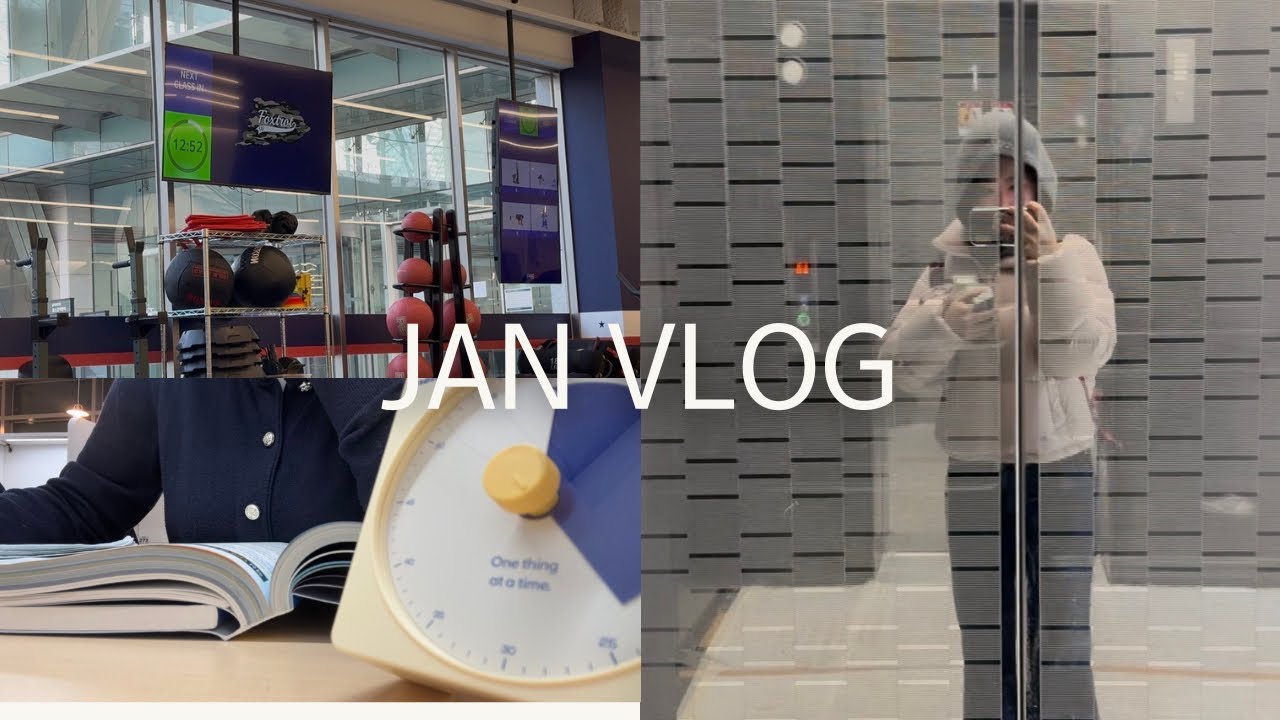 넌 1월에 뭐했니? 저, 토익이랑 프사오요// VLOG