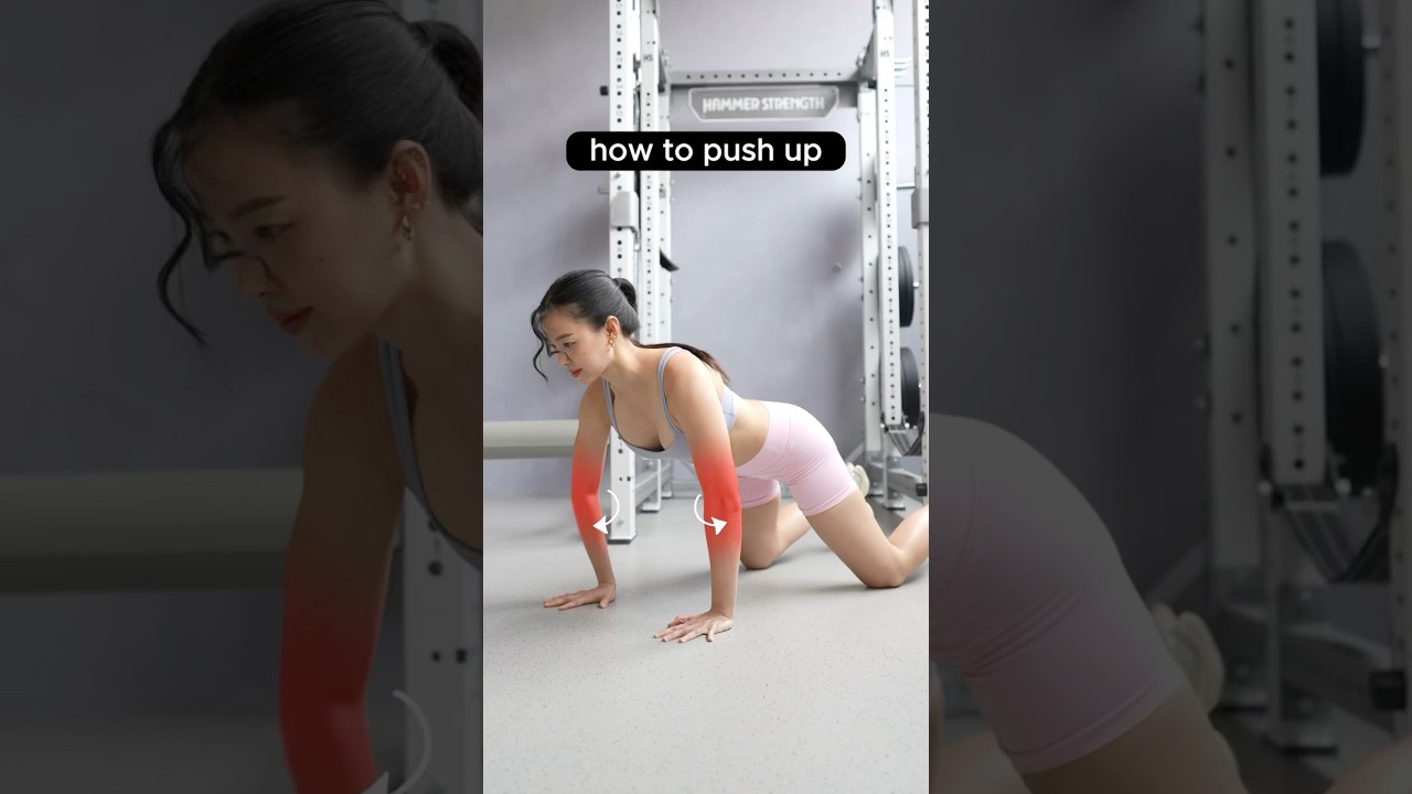 📌 HOW TO KNEE PUSH-UP | FIX YOUR FORM 💪✅