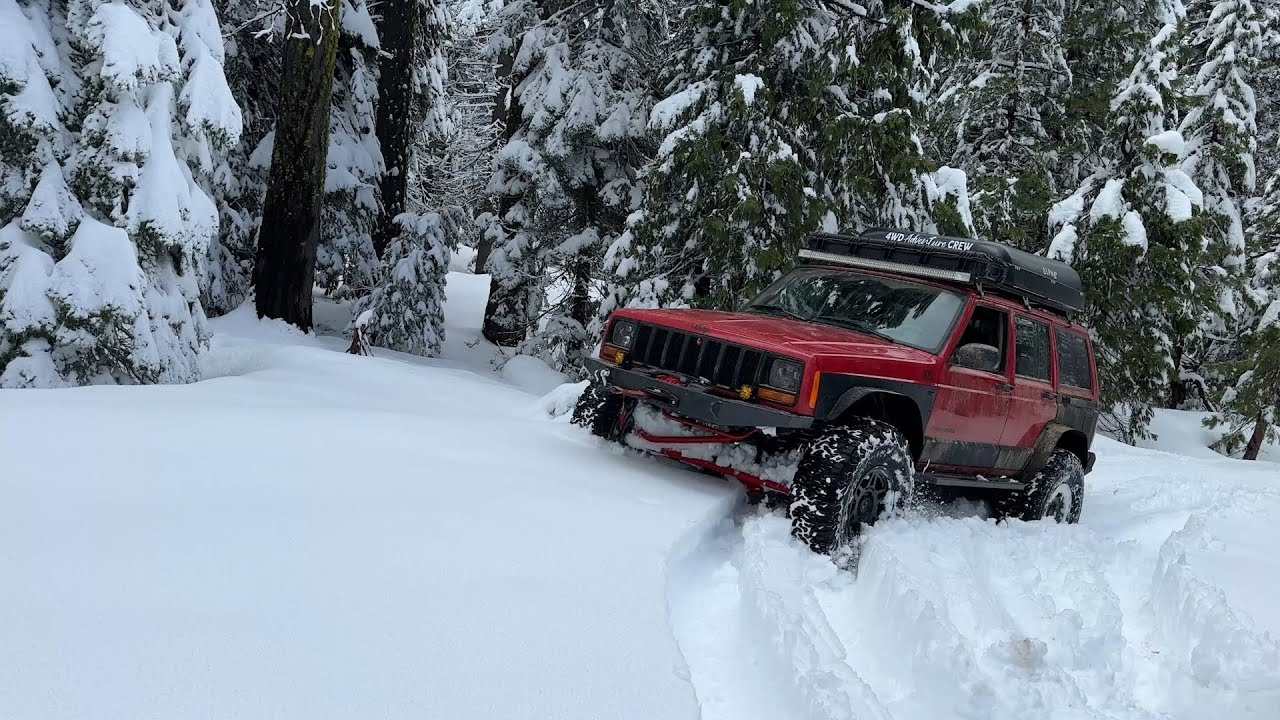 Last Deep Snow Adventure of the Season