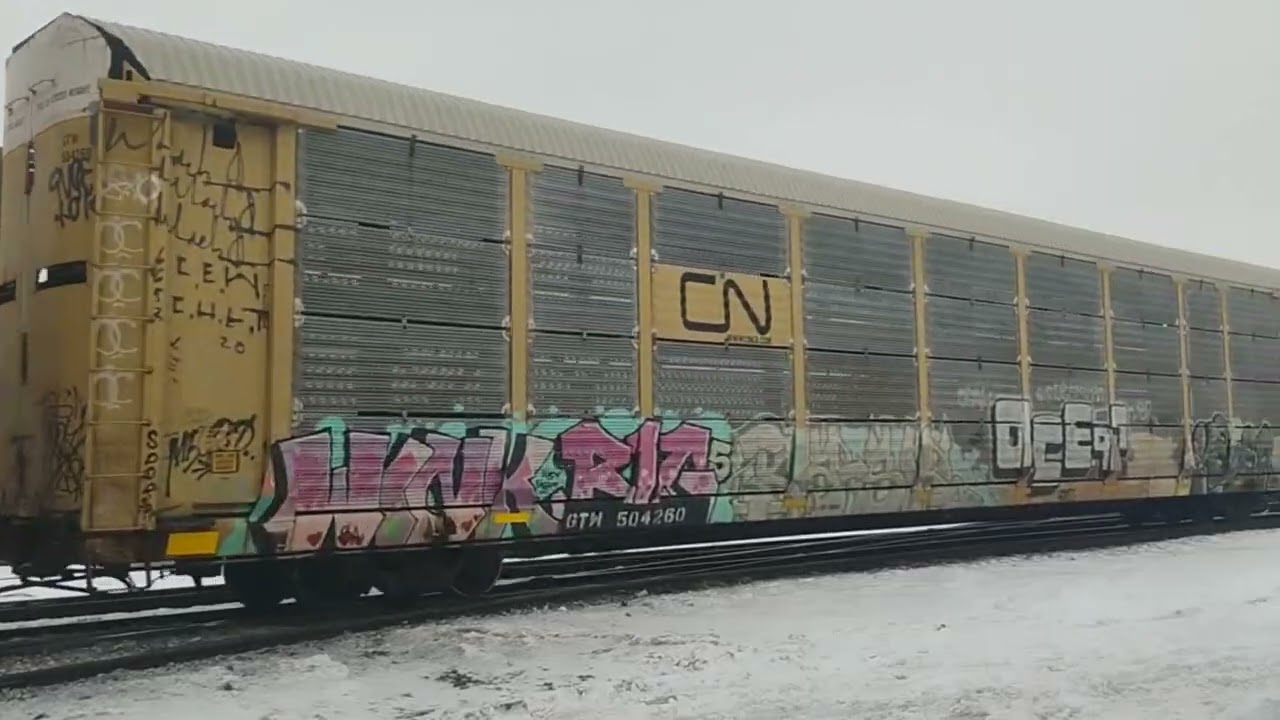 A Snowy Thursday Afternoon in Muncie.