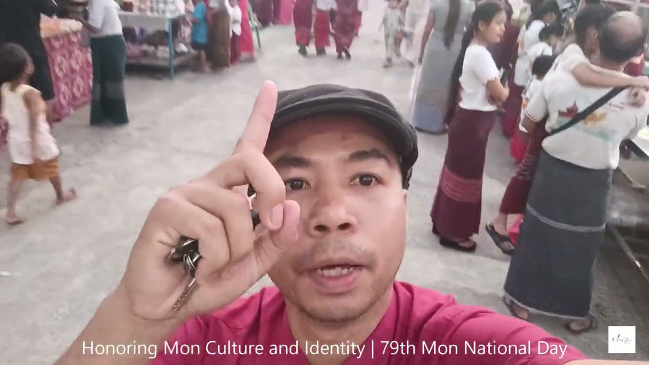 Pre Nihgt_79th Mon National Day in Zin KyaiK, Paung Township, Mon State. Full Moon Day