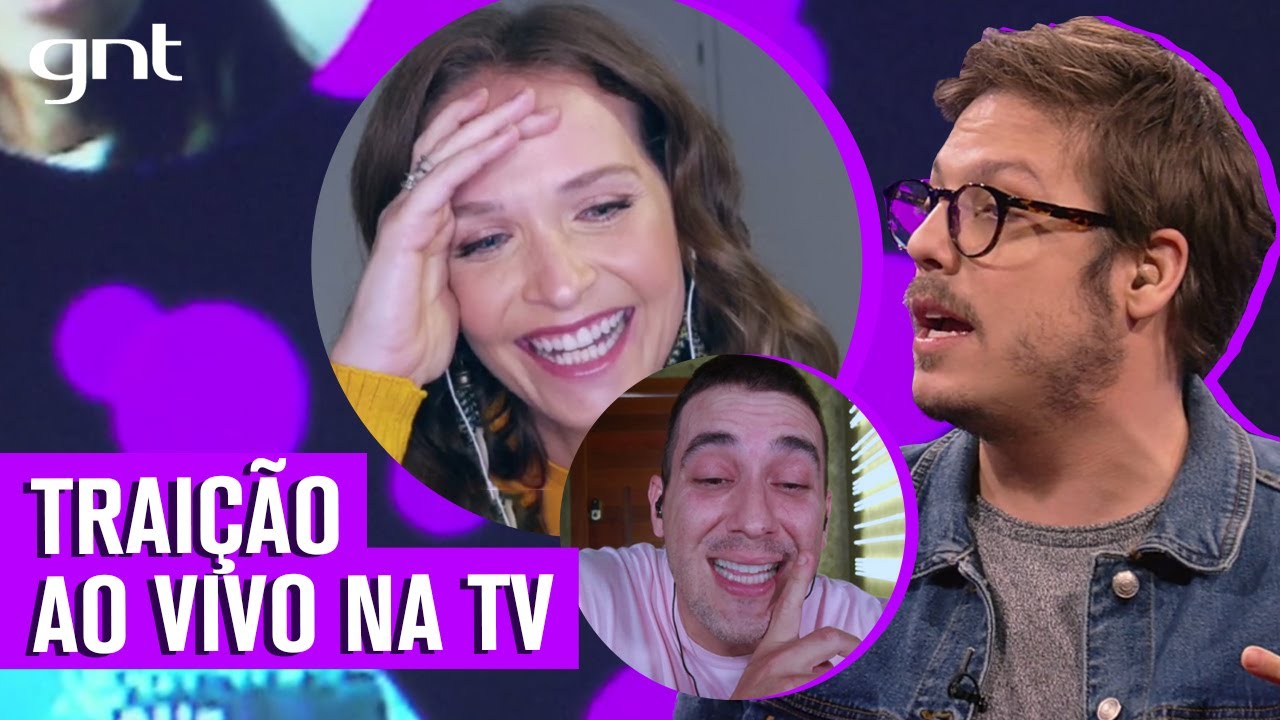 Fernanda Rodrigues e o FLAGRA no ex da adolesc&ecirc;ncia Andr&eacute; Marques | Que Hist&oacute;ria &Eacute; Essa, Porchat?
