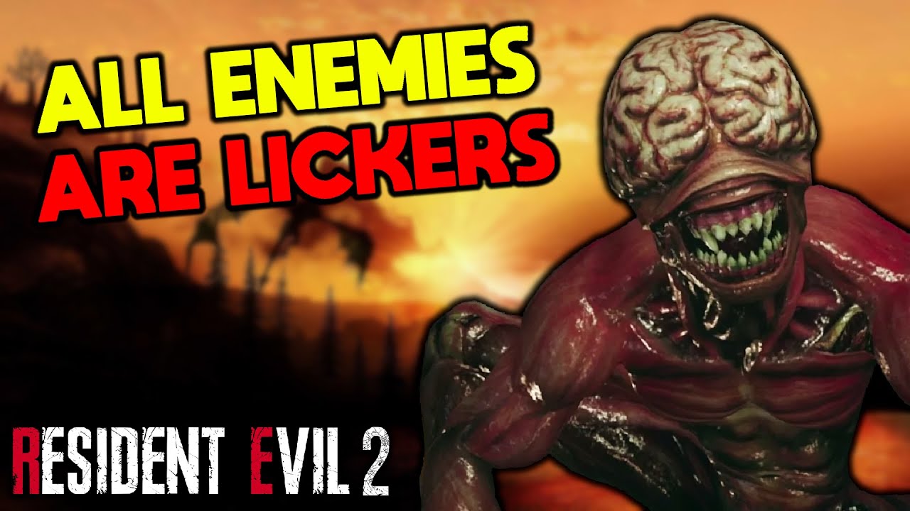 Can You Beat Resident Evil 2 If Every Enemy is a Licker?