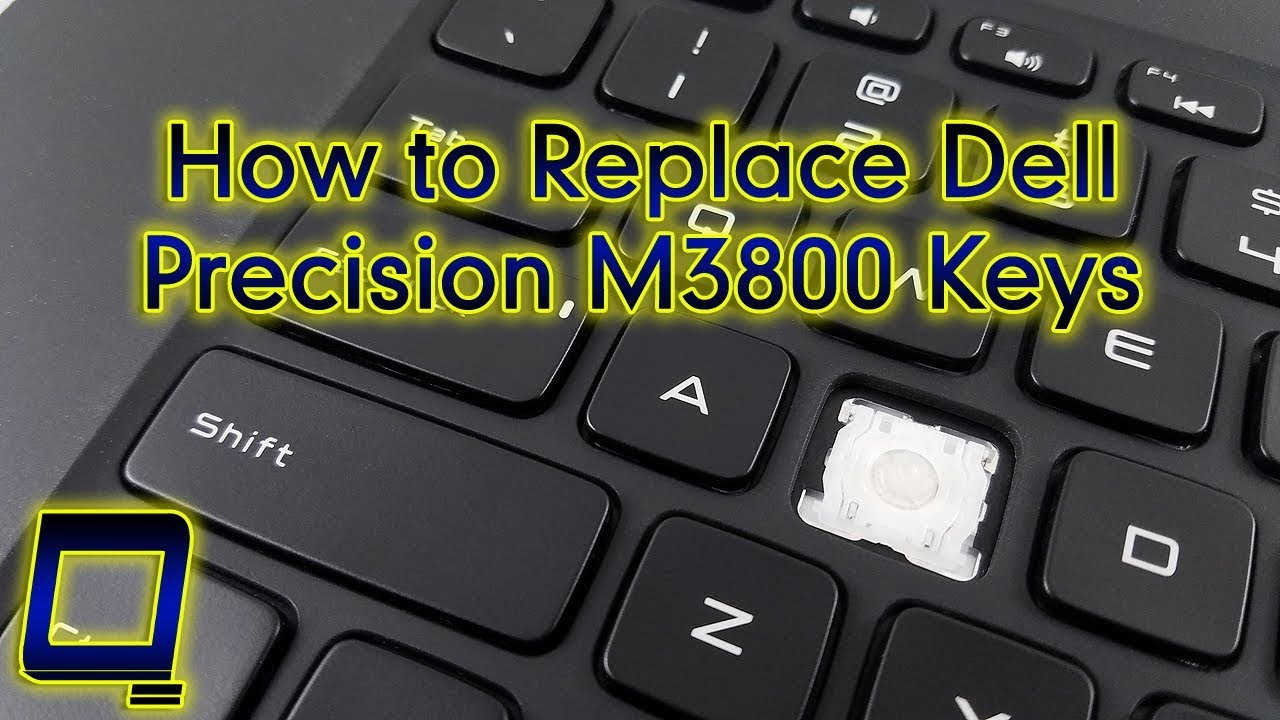 How to Replace Dell Precision M3800 Keys
