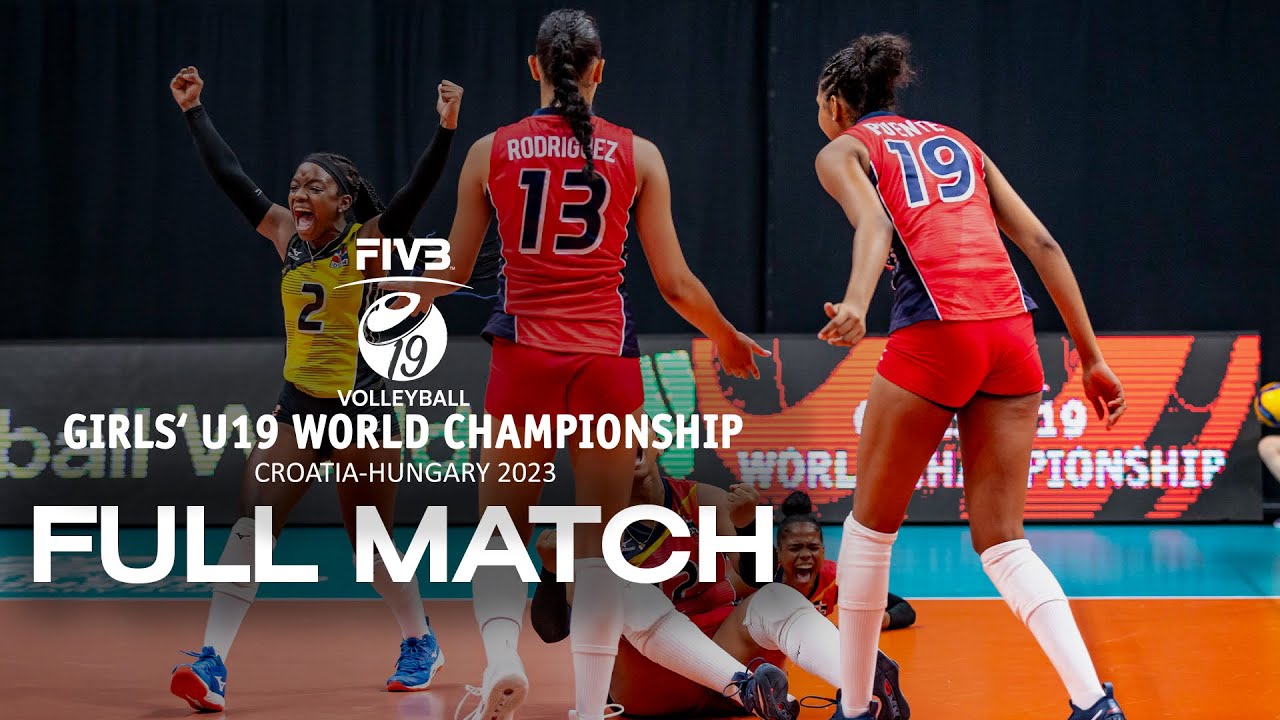 EGY🇪🇬 vs. DOM🇩🇴 - Full Match | Girls' U19 World Championship | Playoffs 13-16