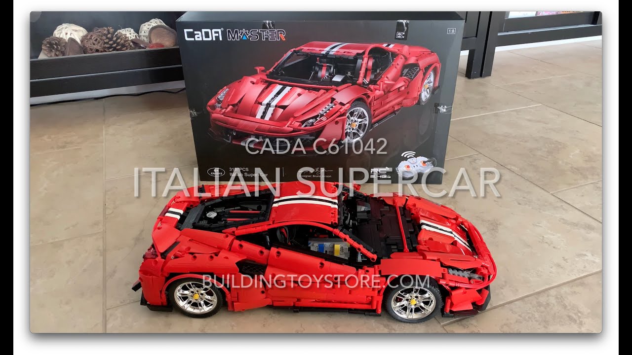 Alt Blocks Cada C61042 Italian Supercar Alt-Lego Bricks Review