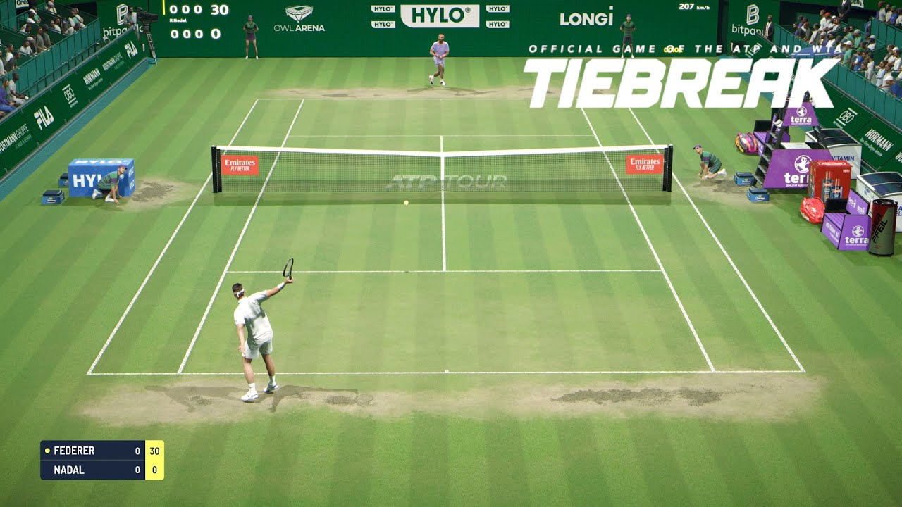 TIEBREAK - Roger Federer Vs Rafael Nadal I Halle Open I Expert Difficulty (PS5)