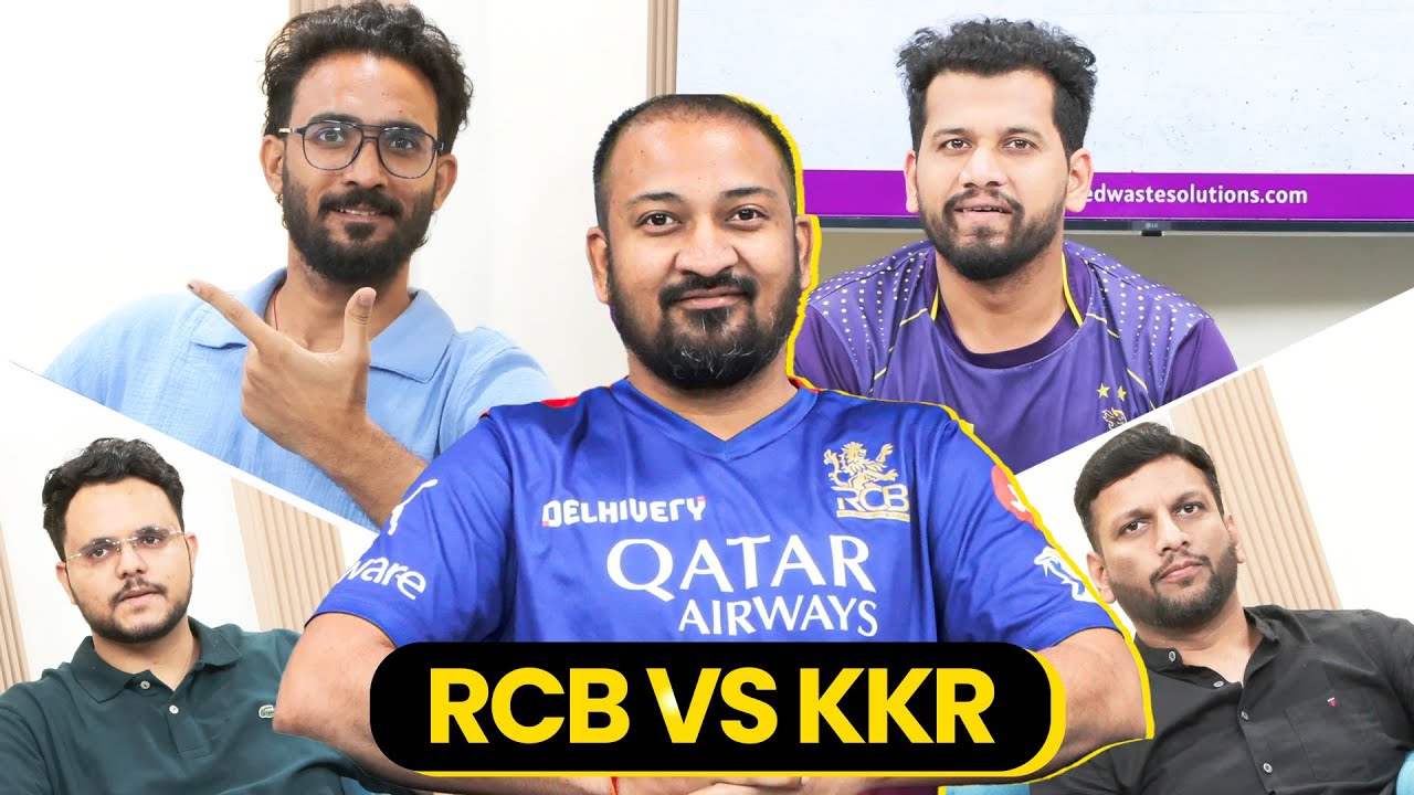 🔴RCB vs KKR: Kohli Ki Class Ya Russell Ka Blast? ⚡🔥 | Game Changers