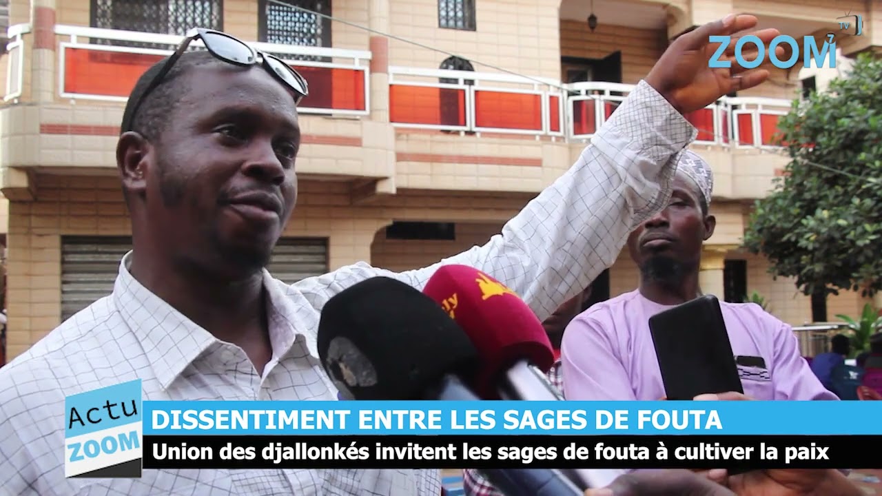DISSENTIMENT ENTRE LES SAGES DE FOUTA . union des djallonkés invitent les sages de fouta