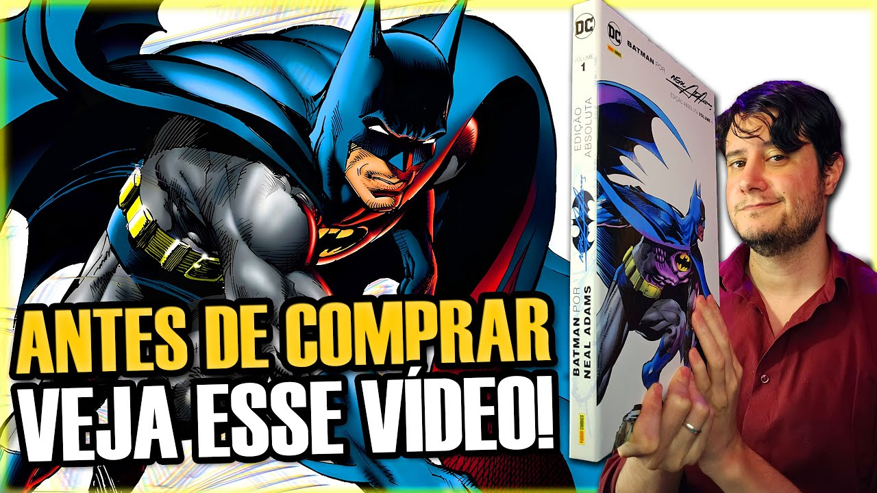VALE A PENA?! | Batman Por Neal Adams - Edição Absoluta Vol. 1 | Resenha Panini Comics