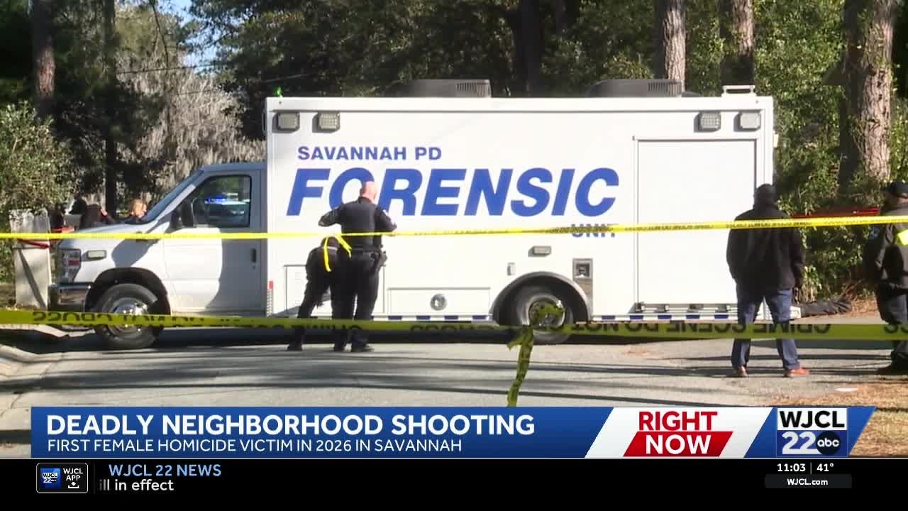 Neighbors react to Savannah shooting that killed one woman