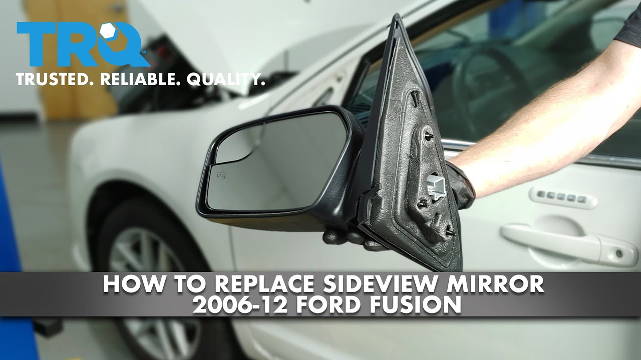 How To Replace Sideview Mirror 2006-12 Ford Fusion