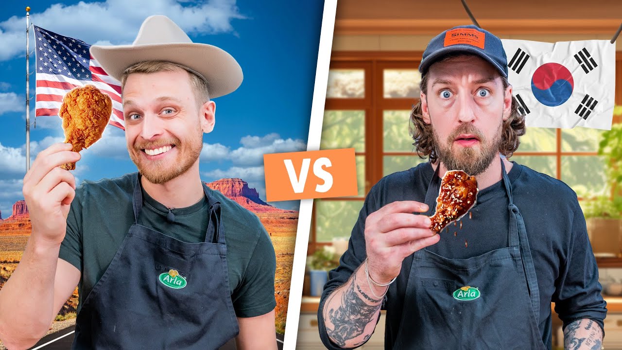 USA vs KOREA | FRIED CHICKEN | RMM JONAS
