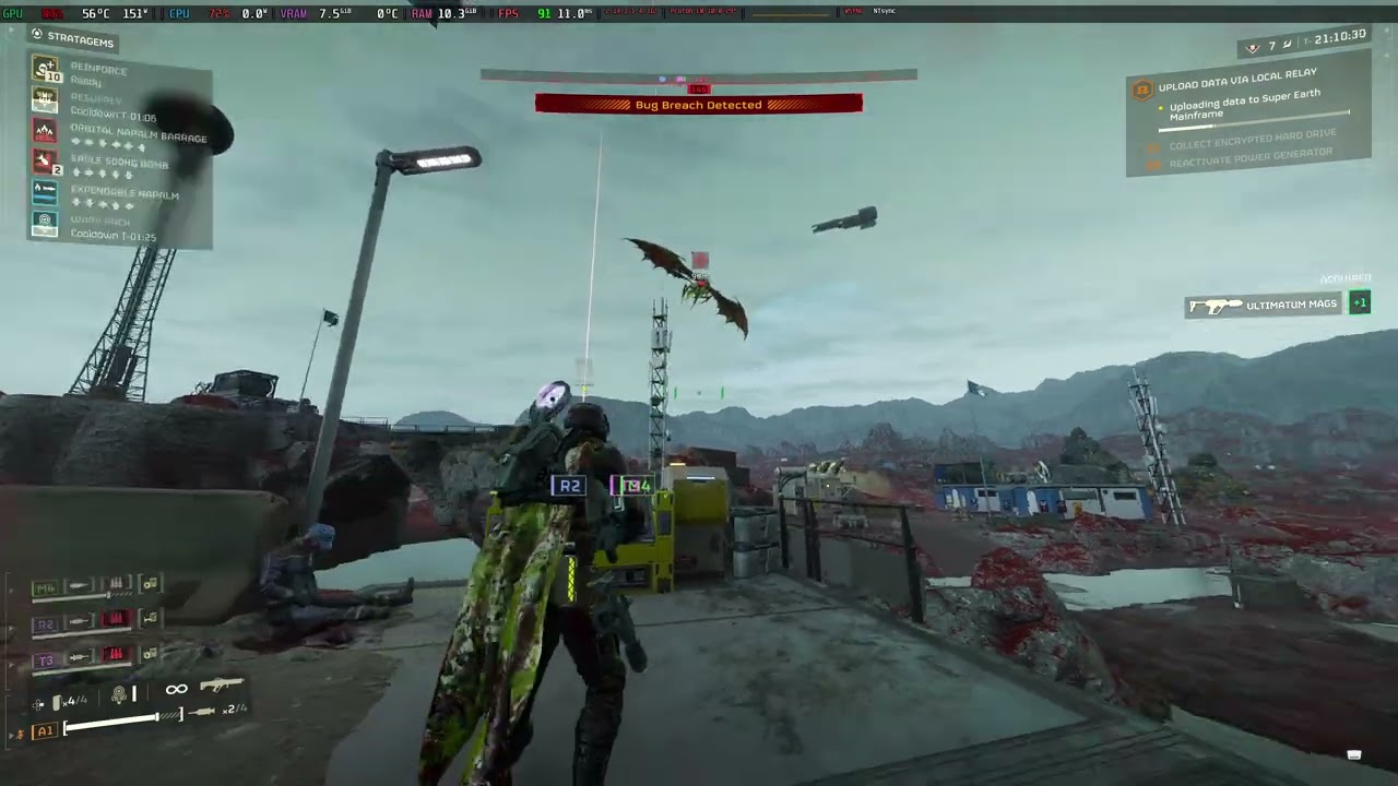 Expendable Napalm is Pretty Good. 