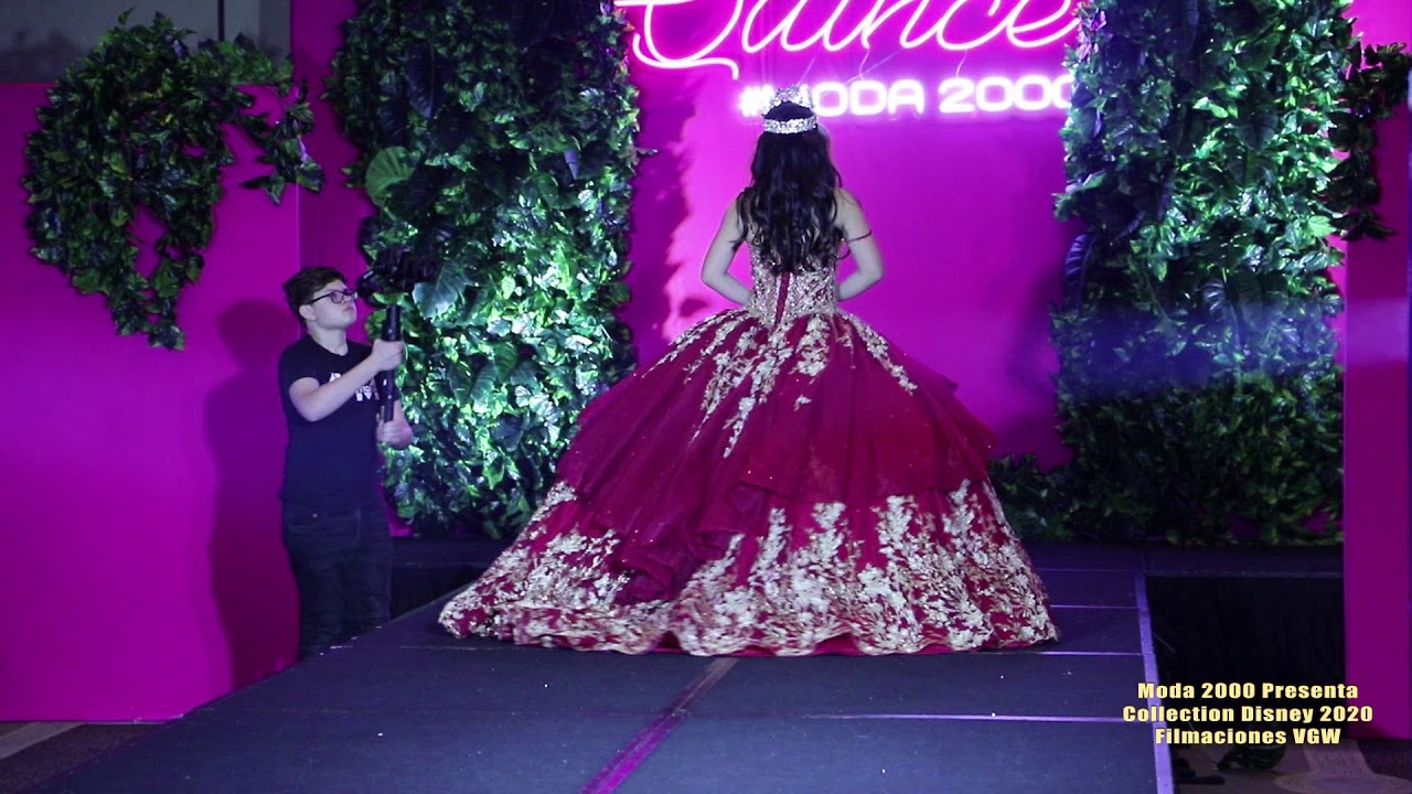 Moda 2000 Presenta  Vestidos Quinceañera  Disney 2020