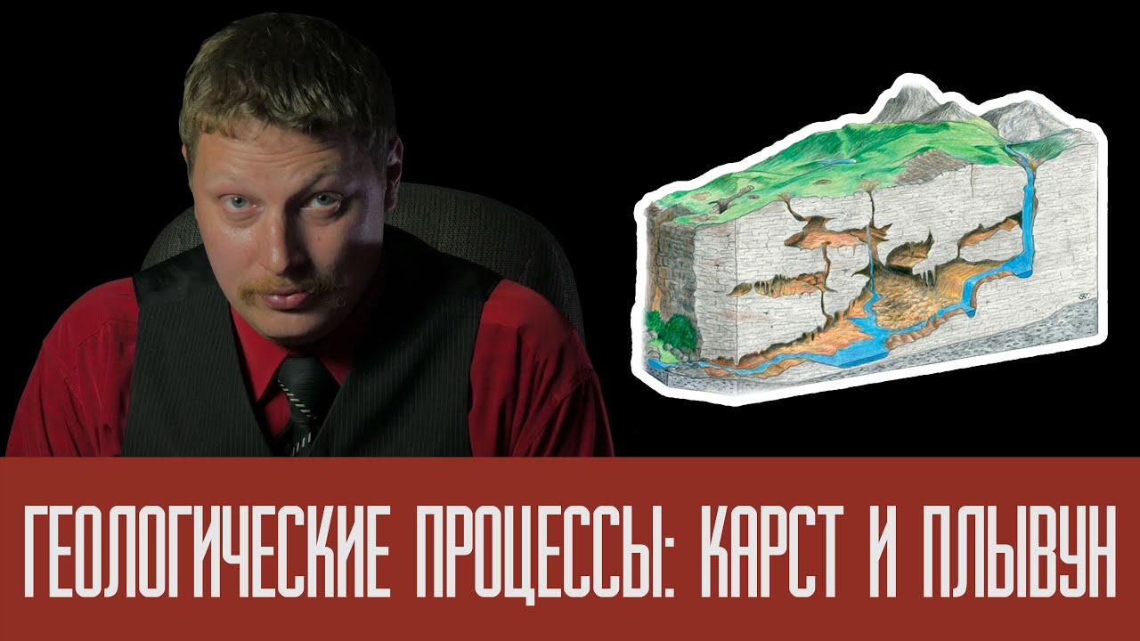 Геологические процессы: карст и плывун