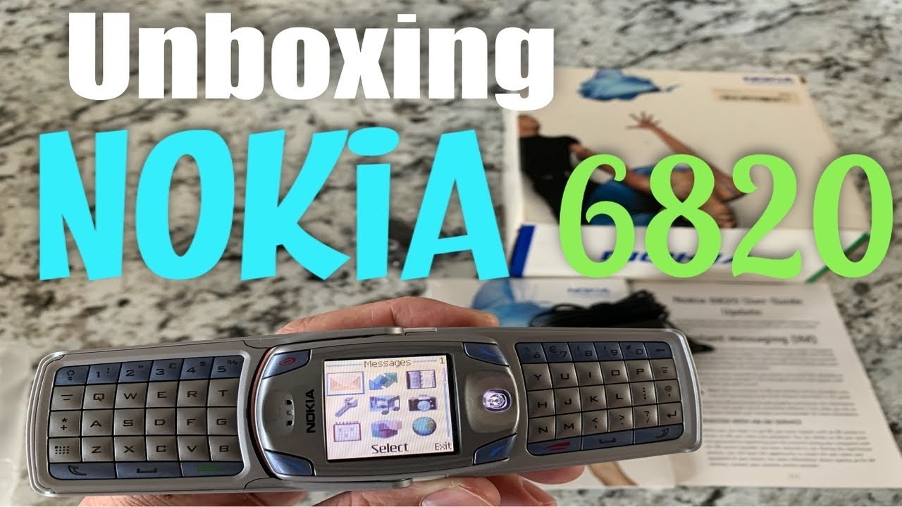 Nokia 6820 Silver Unboxing & review | Vintage Mobile Phone Collection