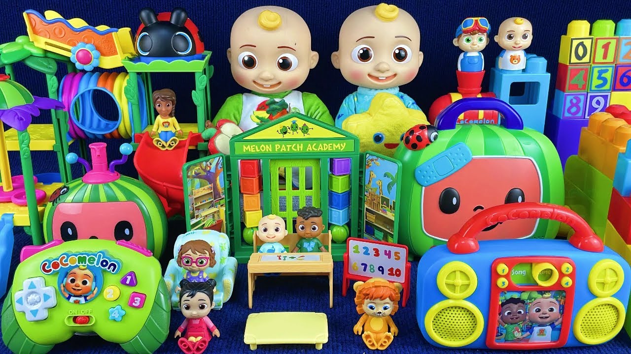 12 Minutes Satisfying with Unboxing Cocomelon Playground Collection Review Toys | ASMR 