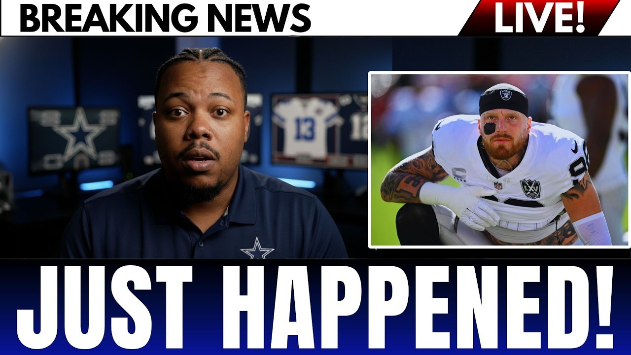 JUST IN! MAXX CROSBY! |  COWBOYS NEWS 🚨