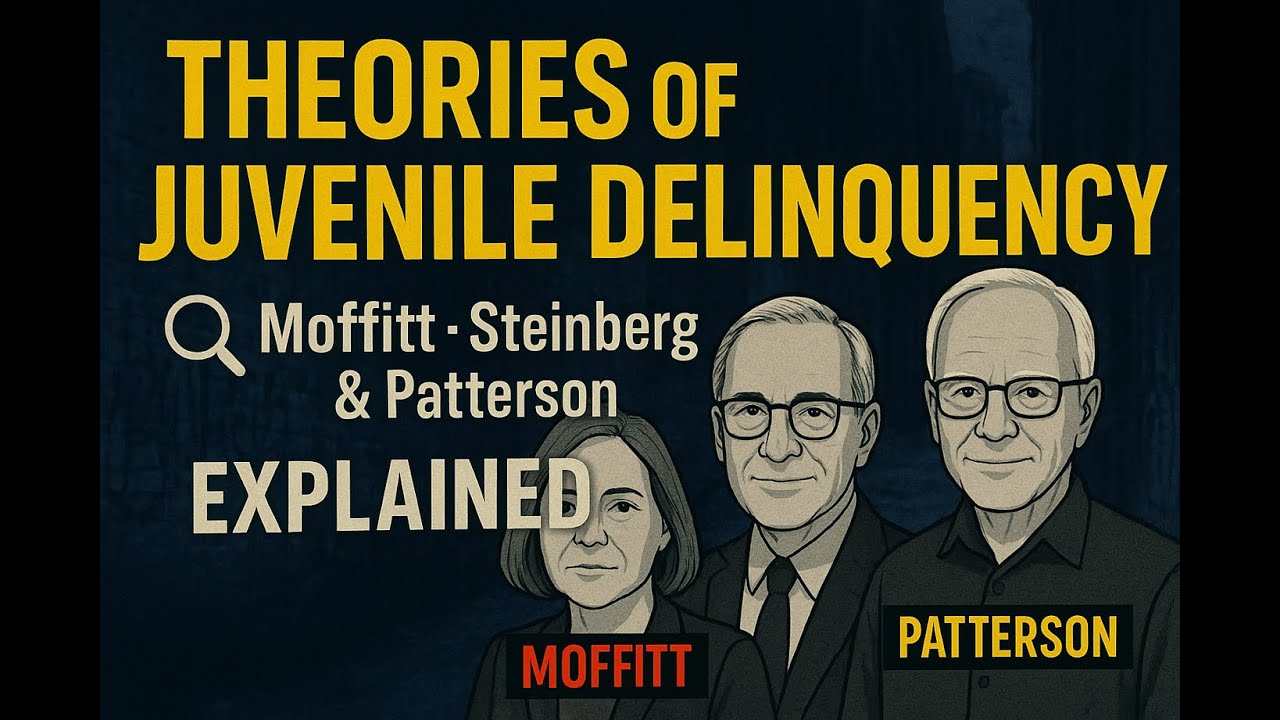 Theories of Juvenile Delinquency: Moffitt, Steinberg & Patterson Explained