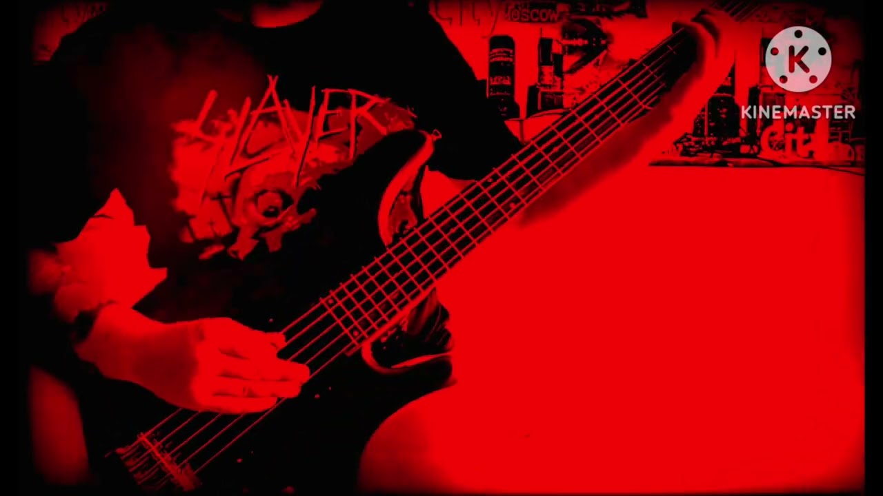 Slayer - World Painted Blood (Bass cover)