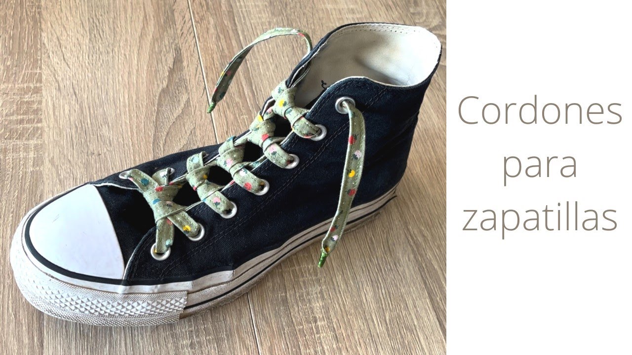 C&oacute;mo hacer cordones de zapatillas