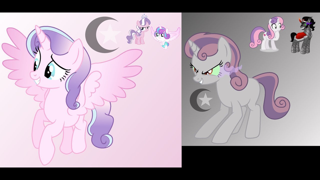 Crazy MLP Ship #15&16 (Speedpaint)(Base Edit)