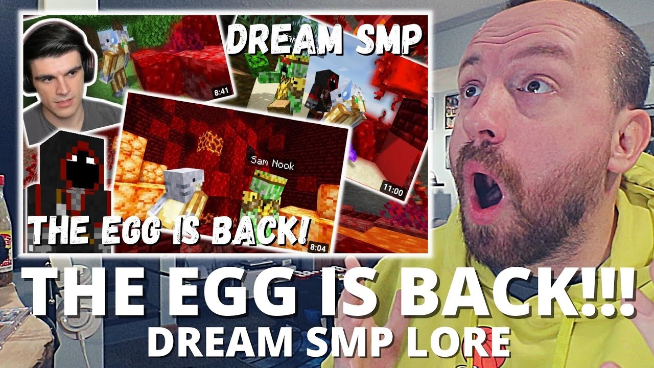 (DREAM SMP LORE) THE EGG IS BACK! Foolish Finds the EGG and BadBoyHalo is acting SUS! | REACTION!