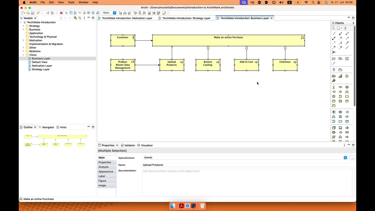 05 - ArchiMate for Architecture Modelling: The Business Domain