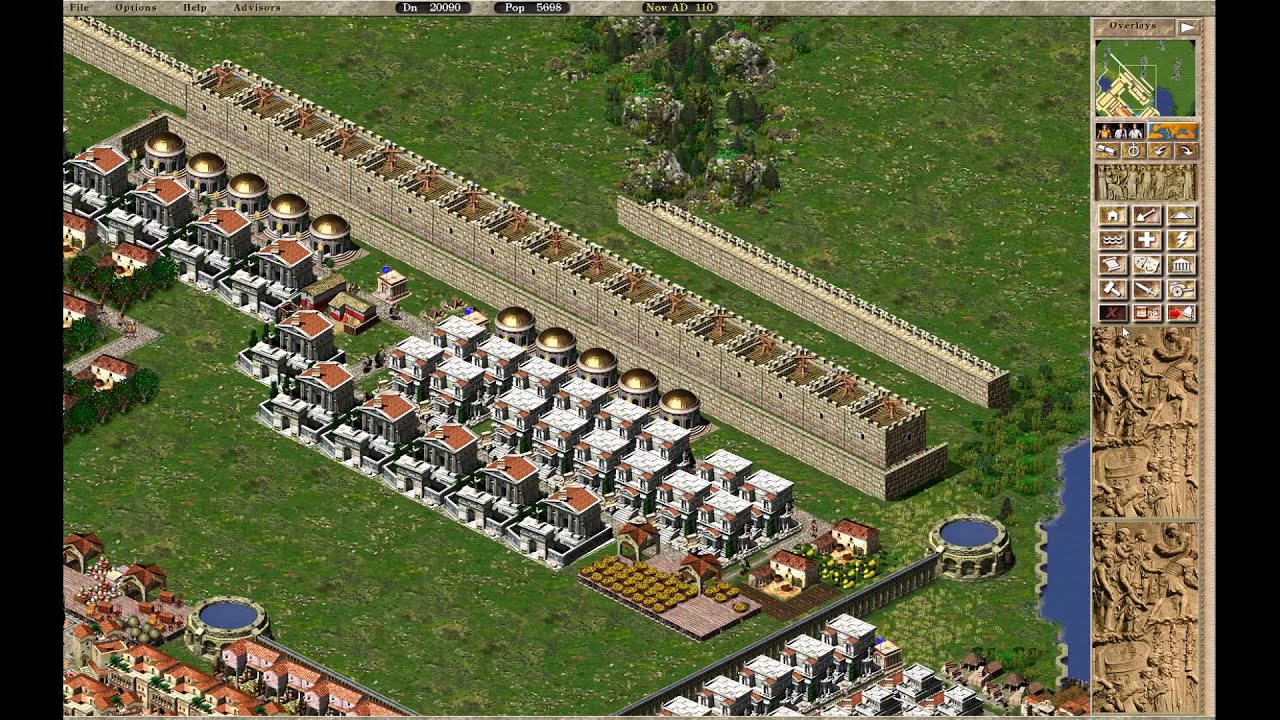 A Nonviolent Caesar 3 Speedrun - Mission 11b Lindum [HD] 08m24s