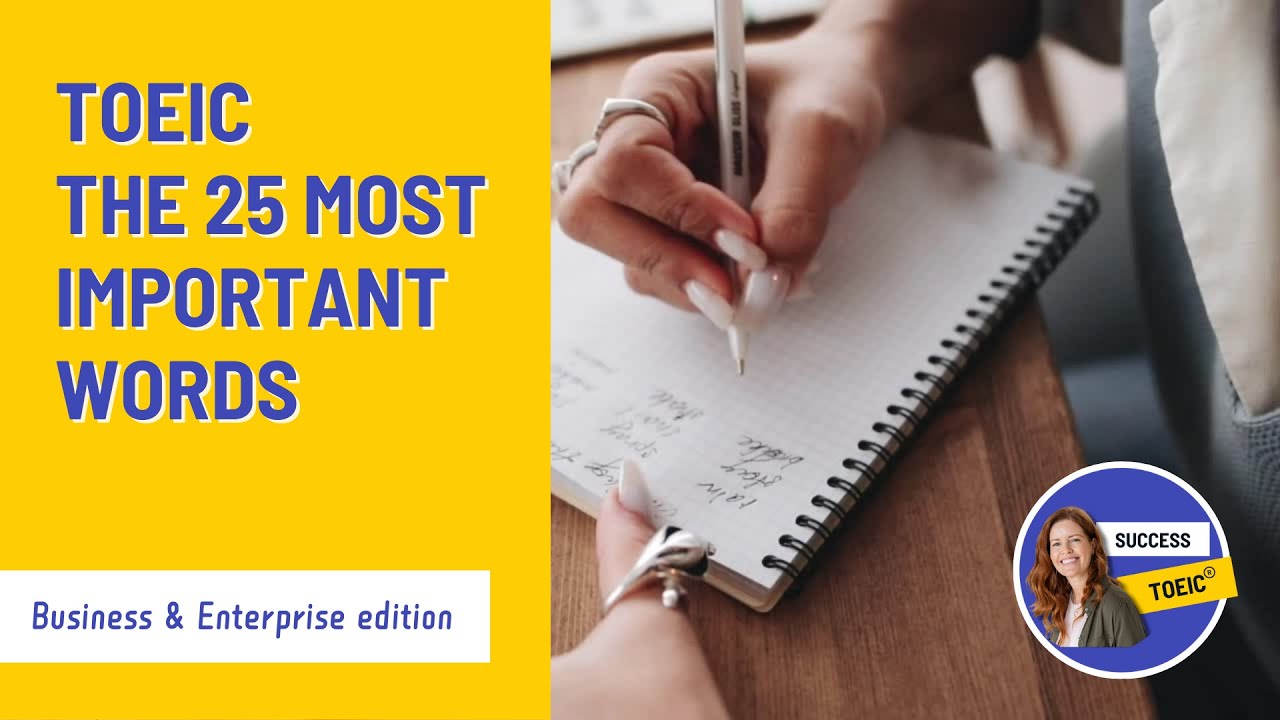TOEIC - Le vocabulaire à connaître absolument ! (Affaires et Entreprise)