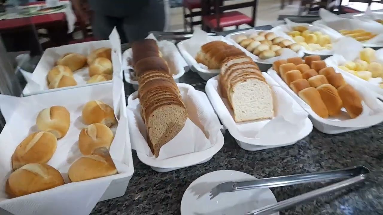 👒😊👍🤿🐈🛵Café da manhã na Pousada Casa de Pedra!