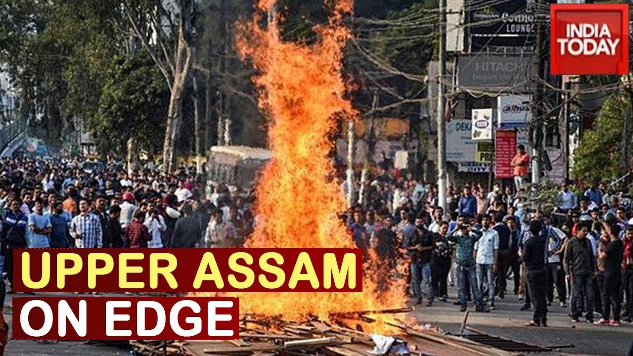 Citizenship War: Vehicles Burn, Mobs Vandalise Public Property In Parts Of Upper Assam