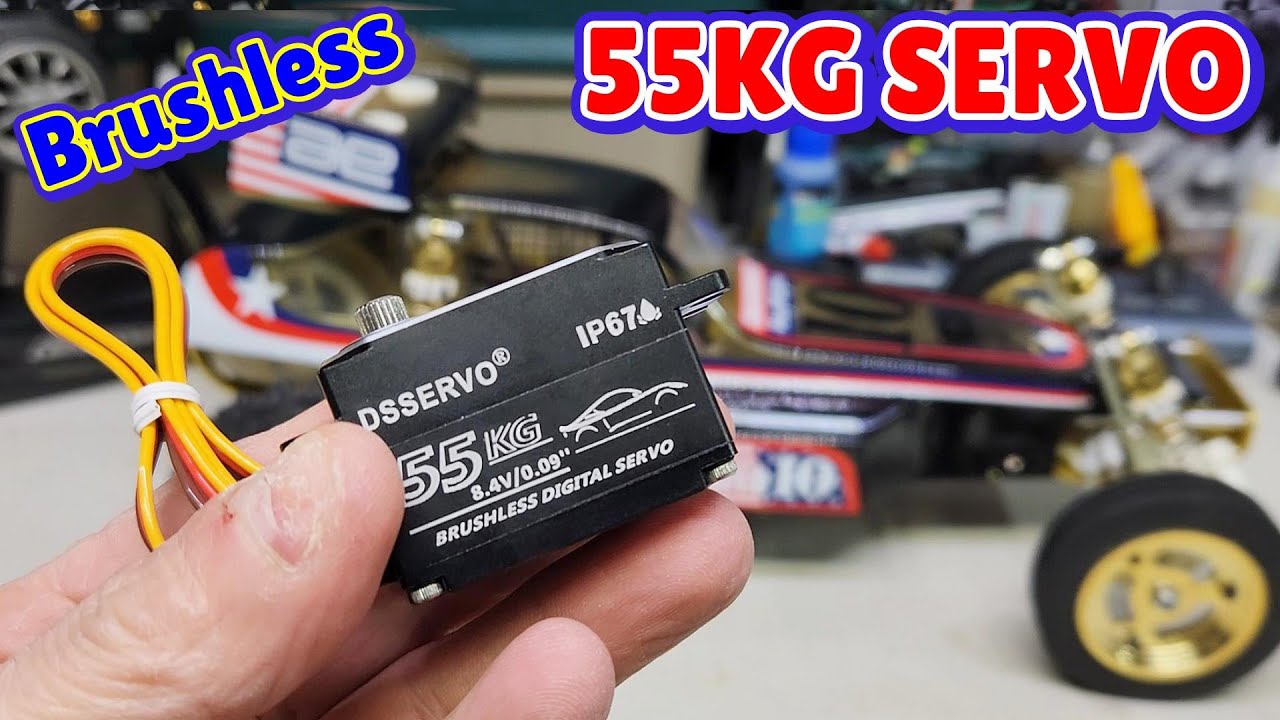 55KG servo BRUSHLESS metal gear waterproof brushless high speed